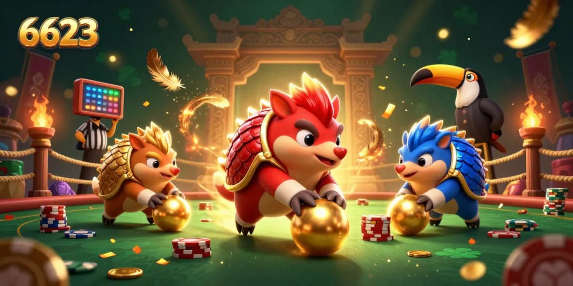 Bet big and roll into winnings with 6623's vibrant gambling atmosphere.